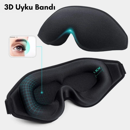 Lunora™ 3D Uyku Bandı