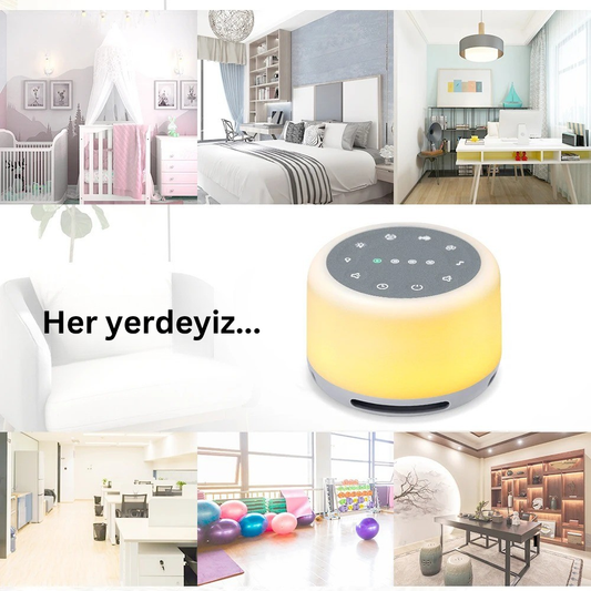 Lunora™ Beyaz Gürültü Bebek Hoparlörü